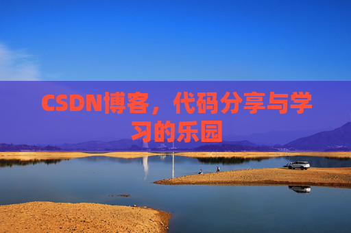 CSDN博客，代码分享与学习的乐园
